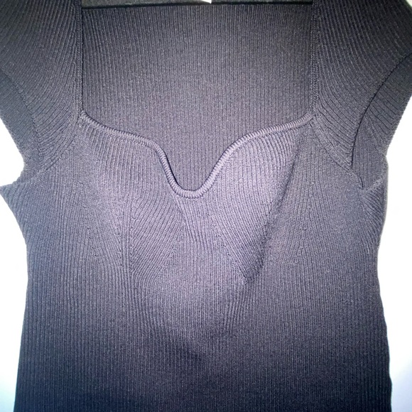 H&M Black Ribbed Sweater - Picture 2 of 5